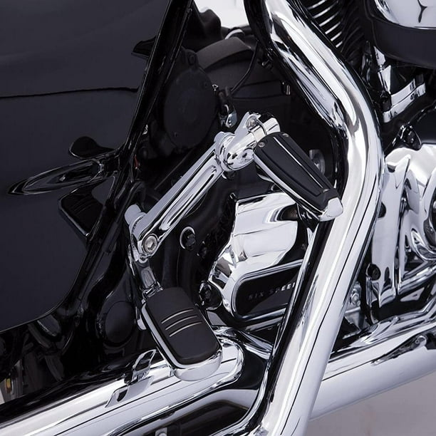 Black Adjustable Passenger Comfort Peg Mounts for Harley Davidson Ciro Black Adjustable Passenger Comfort Peg Mounts for Harley Davidson Ciro